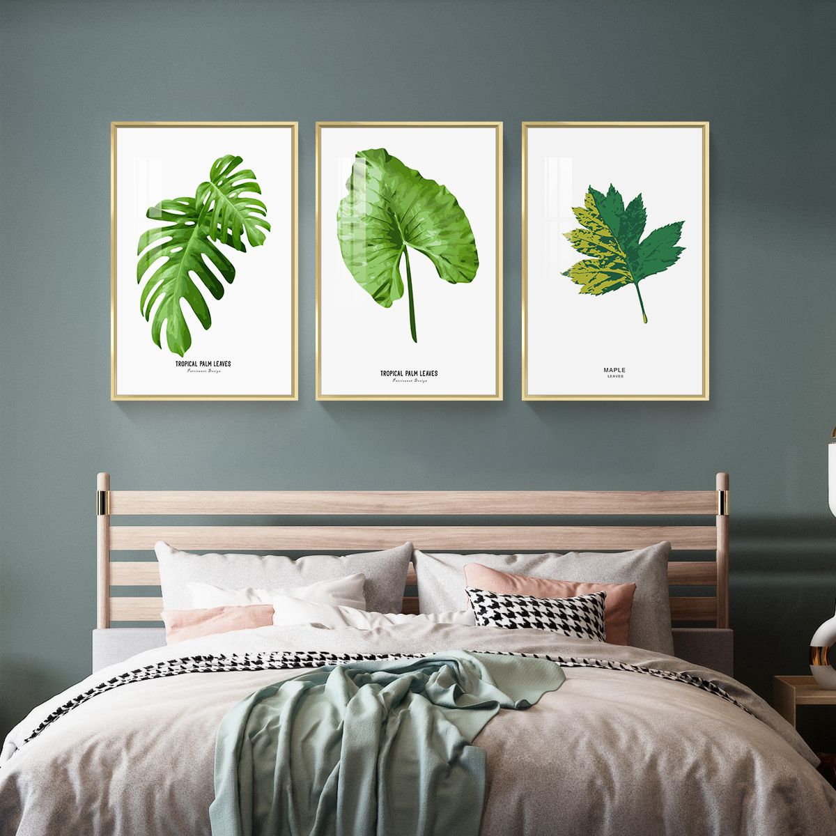 Framed Canvas Wall ArtOil Paintings Impressionism Aesthetic Prints Canvas Paintings for Living Room Bedroom Office Home; 3 Panels
